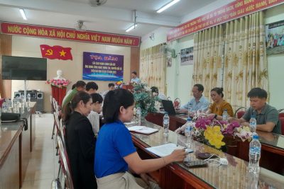 TRƯỜNG THCS BA TÔ THAM DỰ TỌA ĐÀM “CẢI CÁCH HÀNH CHÍNH GẮN VỚI ỨNG DỤNG CÔNG NGHỆ THÔNG TIN, CHUYỂN ĐỔI SỐ” NĂM 2025