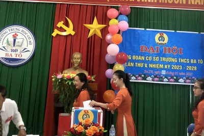 ĐẠI HỘI CÔNG ĐOÀN CƠ SỞ NHIỆM KÌ 2023-2028