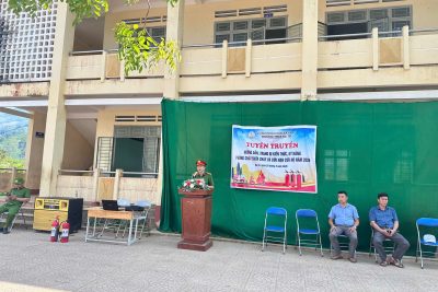 TRƯỜNG THCS BA TÔ TỔ CHỨC TUYÊN TRUYỀN, TRANG BỊ KIẾN THỨC PHÒNG CHÁY CHỮA CHÁY VÀ CỨU NẠN CỨU HỘ NĂM 2026
